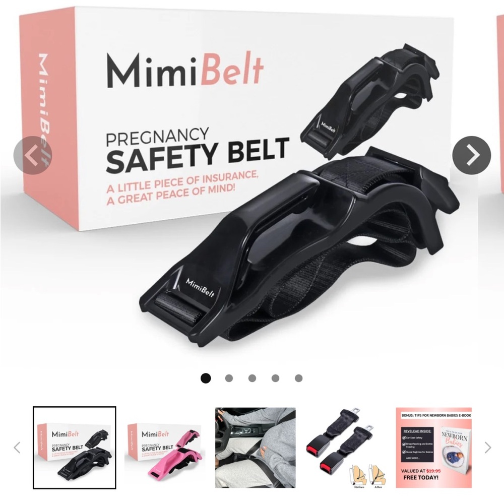 MimiBelt pregnancy safety belt